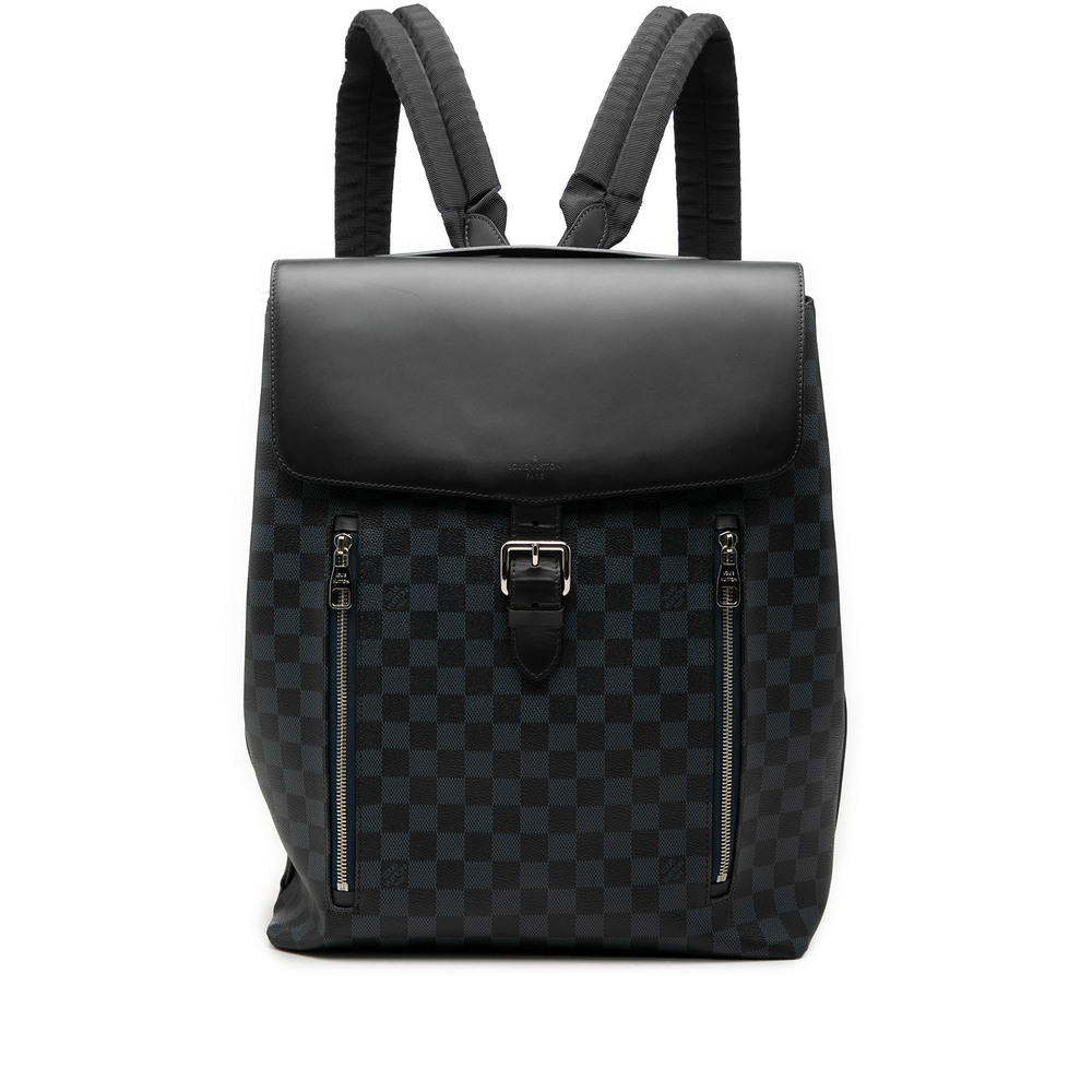 Pre-Loved Louis Vuitton Damier Cobalt Newport Backpack